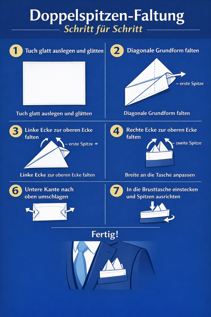 Doppelspitzen-Faltung