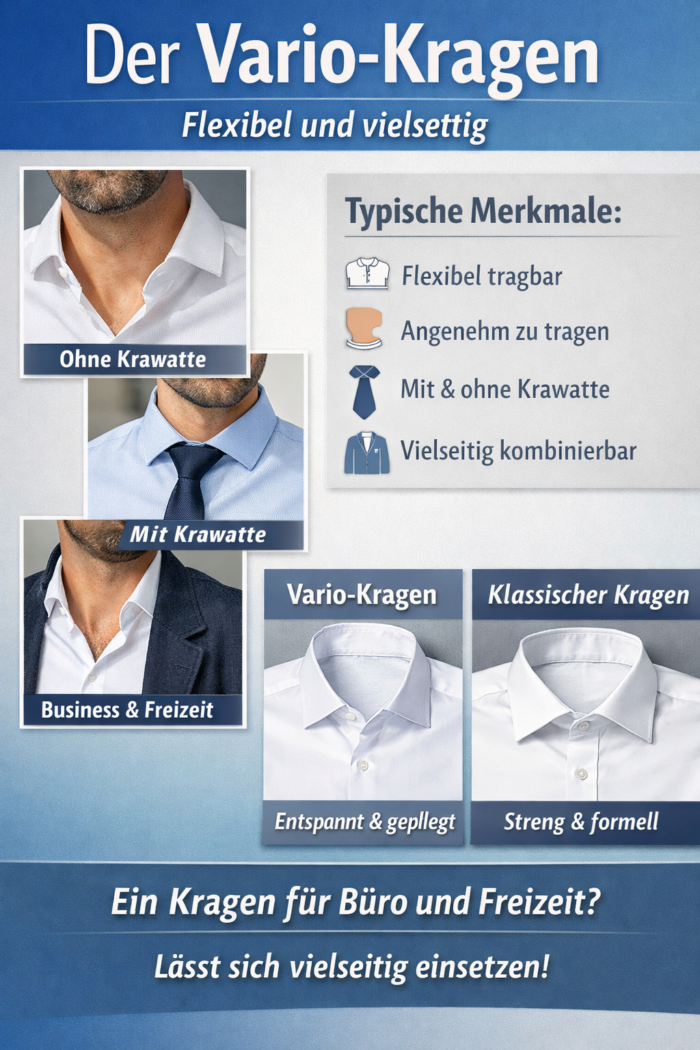 Vario-Kragen und seine flexible Wirkung