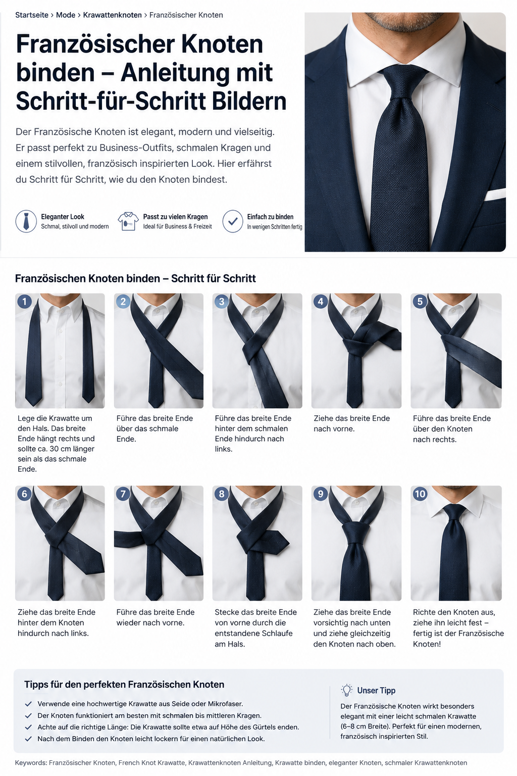 Der französische Knoten