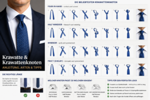 Krawatte und Krawattenknoten